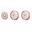Затискачі на соски з вібрацією Qingnan No.3 Wireless Control Vibrating Nipple Clamps, рожеві - Фото №3