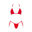 Комплект Obsessive Bobble Girl, красный: бюстгальтер + трусики-стринги - Фото №5