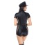 Костюм полицейской JSY Sexy Lingerie SO3694 черный: боди + фуражка + наручники - Фото №3