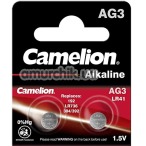 Батарейки Camelion Alkaline LR41 (AG3), 2 шт - Фото №1