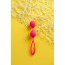 Вагинальные шарики A-Toys Pleasure Balls 764015-2, темно-розовые - Фото №5