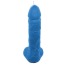 Свеча в форме фаллоса Чистий Кайф Blue Size L, голубая - Фото №3
