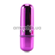 Клиторальный вибратор Crystal High Intensity Mini Bullet, розовый - Фото №1
