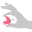 Вибронасадка на палец Bitty Bunny Fingertip Vibe, розовая - Фото №4