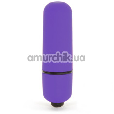 Клиторальный вибратор X-Basic Bullet Mini One Speed, фиолетовый - Фото №1