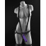 Страпон Dillio 6 Inch Strap-On Suspender Harness Set, фиолетовый - Фото №10