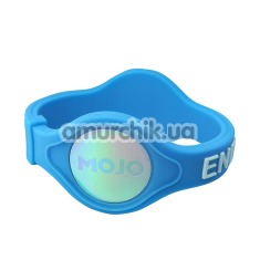 Эрекционное кольцо Mojo Ion Strength Cockring, голубое - Фото №1