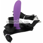 Страпон R.G.B Sex Harness Amor Strap-On, фиолетовый - Фото №1