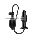 Анальный расширитель Mr.Play Inflatable Anal Plug, черный - Фото №1