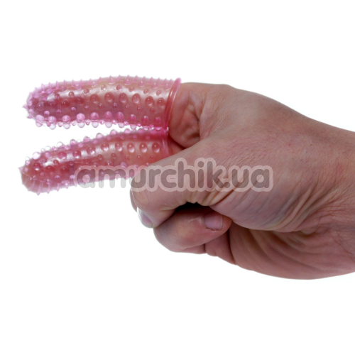 Насадки на палец Wonderful Fingers, розовые