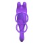 Эрекционное кольцо со стимулятором простаты Fantasy C-Ringz Ass-Gasm Vibrating Rabbit, фиолетовое - Фото №3