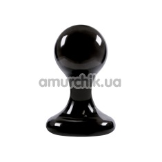 Анальна пробка Luna Balls Medium, чорна - Фото №1
