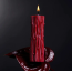 Свеча Upko Low Temperature Wax Candle Blazing Spike, бордовая - Фото №1