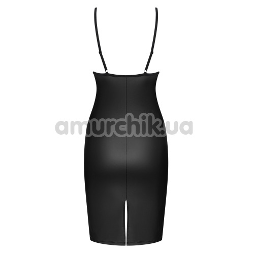 Комплект Obsessive Redella, черный: платье + трусики-стринги
