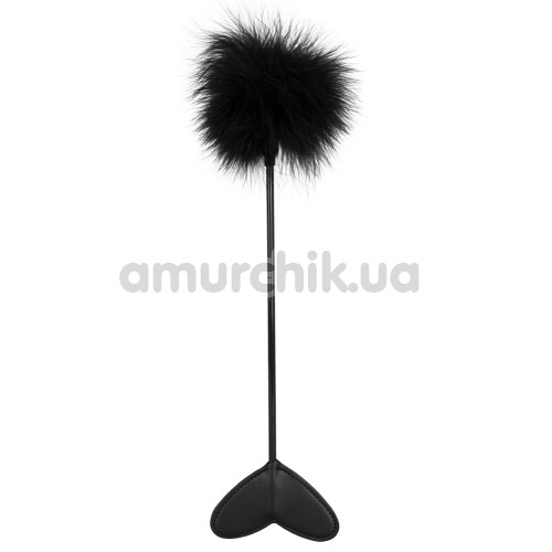 Перышко для ласк Bad Kitty Feather Wand, черное - Фото №1