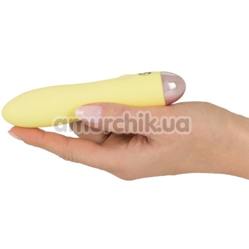 Вибратор Mini Vibrator Cuties Yellow, желтый