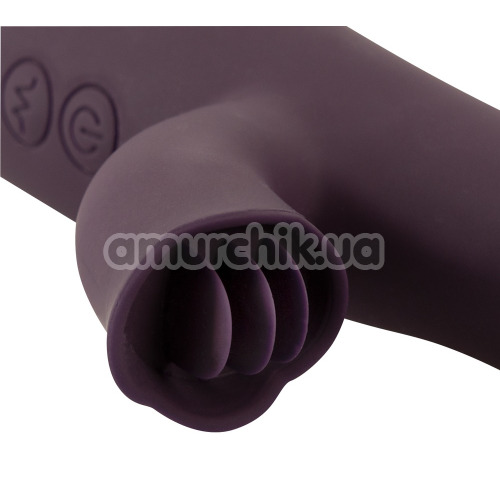 Анально-вагинально-клиторальный вибратор Javida Triple Vibe, фиолетовый