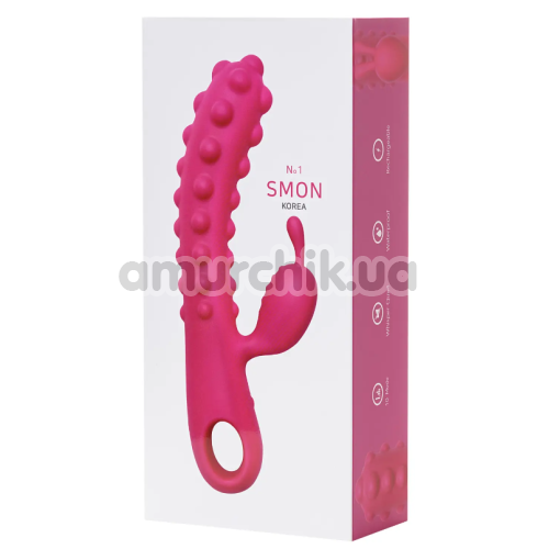 Вибратор Kokos Smon No. 1, розовый