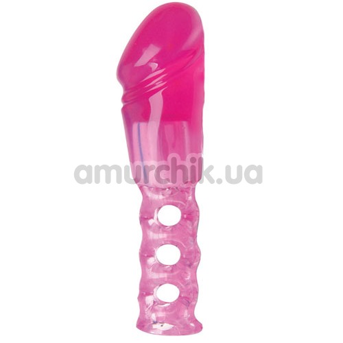 Насадка на пенис The Penis Enhancer Cage, розовая - Фото №1
