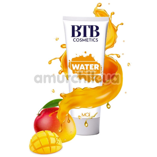Лубрикант BTB Cosmetics Water Based Lubricant Mango - манго, 100 мл