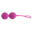 Вагінальні кульки Miss V Honeybuns, фіолетові - Фото №2