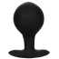 Анальный расширитель Weighted Silicone Inflatable Plug Large, черный - Фото №5