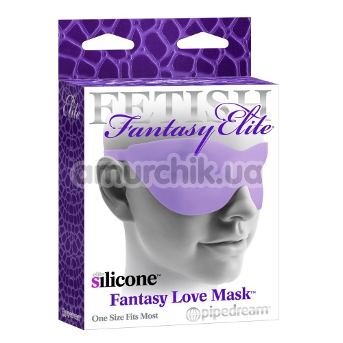 Маска на глаза Fetish Fantasy Elite Love Mask, фиолетовая