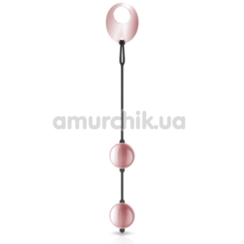 Вагинальные шарики Rosy Gold Nouveau Kegel Balls, розовые - Фото №1
