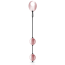 Вагінальні кульки Rosy Gold Nouveau Kegel Balls, рожеві - Фото №3