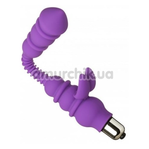 Вібратор для точки G Loveshop Flexible Vibrator, фіолетовий