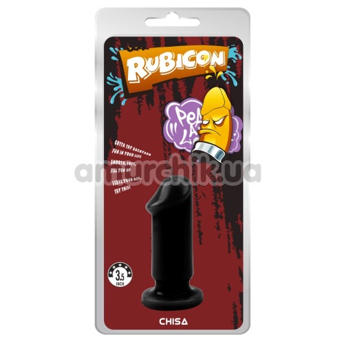 Анальна пробка Rubicon Evil Dildo Plug S, чорна