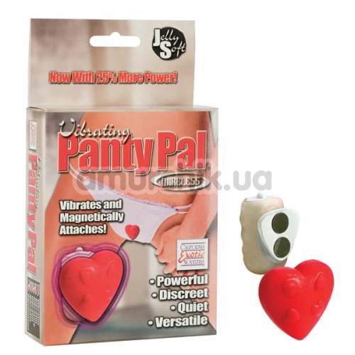 Клиторальный вибратор Vibrating Panty Pal Heart