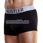 Трусы-боксеры мужские Logo Elastic Microfiber Trunk черные (модель MH1) - Фото №1