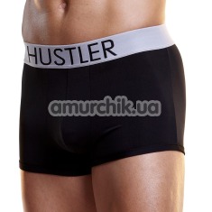 Трусы-боксеры мужские Logo Elastic Microfiber Trunk черные (модель MH1) - Фото №1