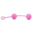 Вагинальные шарики Lia Love Balls, розовые - Фото №2