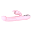 Вибратор с ротацией и толчками G Spot Thrusting Vibrator Elisa, розовый - Фото №6