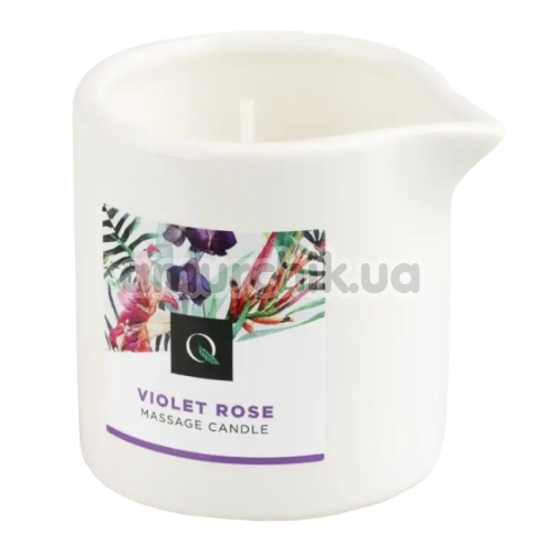 Массажная свеча Exotiq Massage Violet Rose - роза, 60 мл