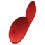 Симулятор орального сексу для жінок з вібрацією і підігрівом KissToy Tina, червоний - Фото №2