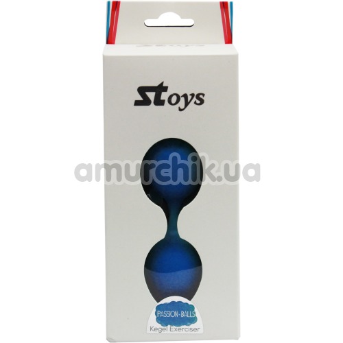 Вагинальные шарики SToys Passion Balls Kegel Exerciser, синие