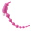 Анальная цепочка с вибрацией Cheerful Bead Rabbit, розовая - Фото №2
