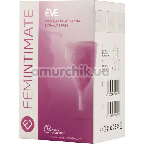 Менструальная чаша Femintimate Eve Cup S, розовая