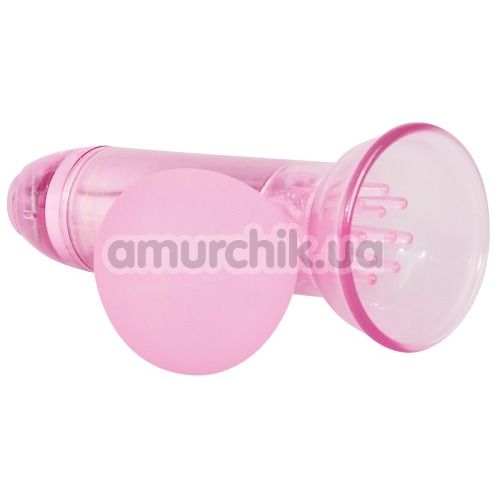 Вакуумные стимуляторы для сосков с вибрацией Nipple Sucker Vibrating Dreams, розовый