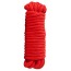 Веревка sLash Bondage Rope Red 5м, красная - Фото №2