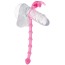 Виброкольцо с анальным стимулятором Ravishing Butt Tail, розовое - Фото №1