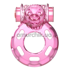 Віброкільце для члена Ring BI-010084A, рожеве - Фото №1