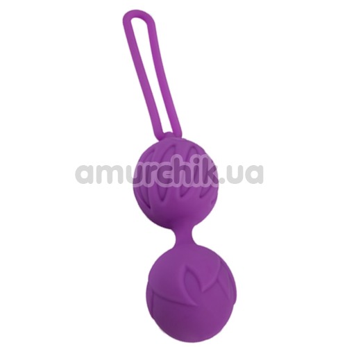 Вагінальні кульки Adrien Lastic Geisha Lastic Balls L, фіолетові