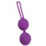 Вагинальные шарики Adrien Lastic Geisha Lastic Balls L, фиолетовые - Фото №1