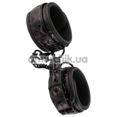 Поножи Blaze Luxury Fetish Ancle Cuffs, фиолетовые - Фото №1