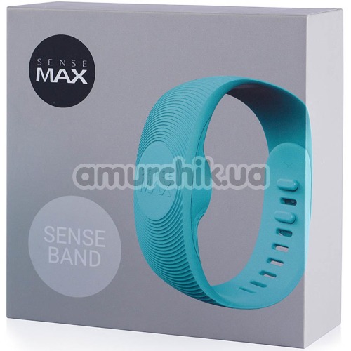 Смарт-браслет для мастурбации SenseMax Sense Band, бирюзовый