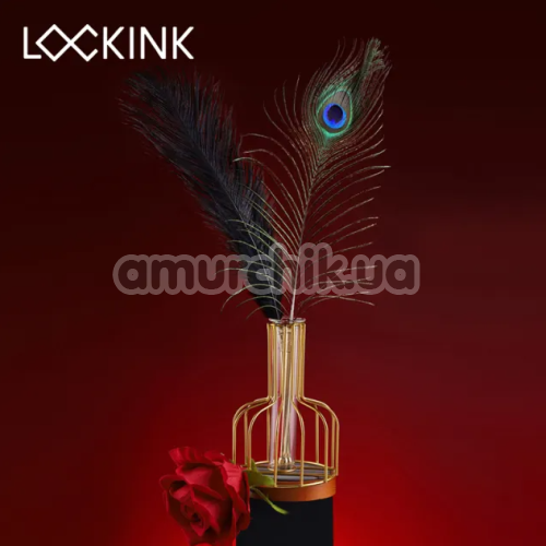 Набор перышек для ласк Lockink Natural Peacock Flirting Feather Tickler, радужный